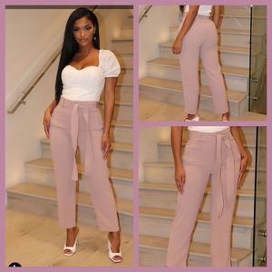 🚨Mauve/Rose Tone Trouser Pants
